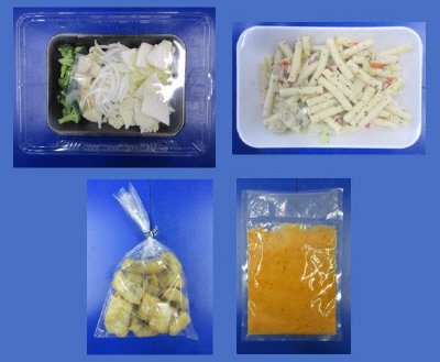 タラフリッターと白菜のトマトクリーム煮　３人前