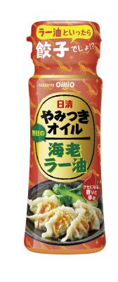 日清やみつきオイル　海老ラー油　９０ｇPET
