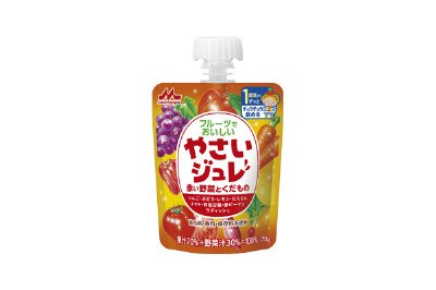 フルーツでおいしいやさいジュレ　赤い野菜とくだもの
