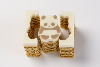 こどもパンダ3個セット（プレーン、親子、こども）