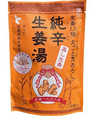 純辛蒸し生姜湯