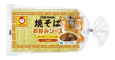 マルちゃん焼そば　お好みソース　３人前