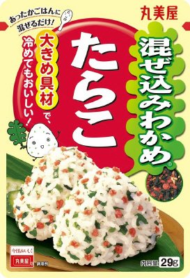 混ぜ込みわかめ　たらこ