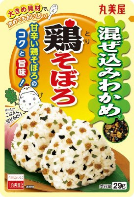 混ぜ込みわかめ　鶏そぼろ