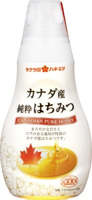 サクラ印カナダ産純粋はちみつ　145ｇ