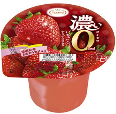 濃い0kcal いちごゼリー