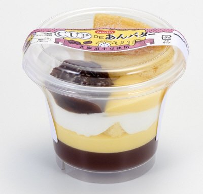 CUP　DE　あんバター　北海道小豆使用