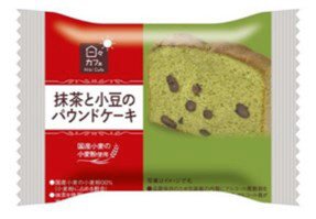 ＬＬ抹茶と小豆のパウンドケーキ（日々カフェ）