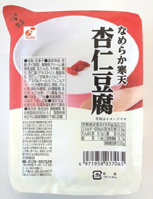 なめらか寒天　杏仁豆腐