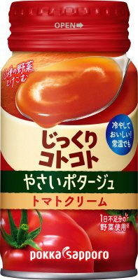 じっくりコトコトやさいポタージュトマトクリームリシール缶