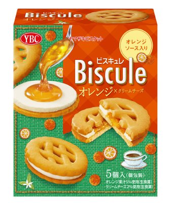 ビスキュレ　オレンジ×クリームチーズ