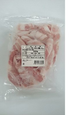 国産豚バラ切落し