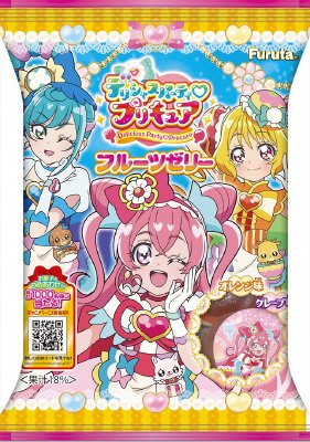 プリキュアフルーツゼリー