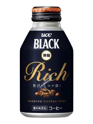 ＵＣＣ　ＢＬＡＣＫ　無糖　RICH　リキャップ缶