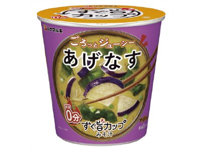 スグ旨カップみそ汁あげなす