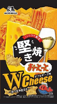 おつまみ堅焼きおっとっと＜Ｗチーズ味＞