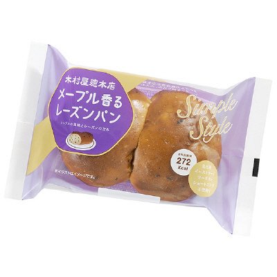 メープル香るレーズンパン