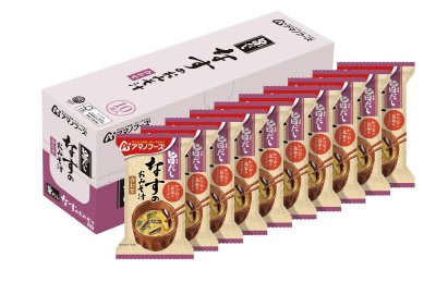 旨だし　なすのおみそ汁
