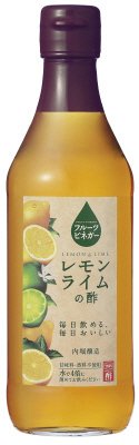 フルーツビネガー　レモンライムの酢