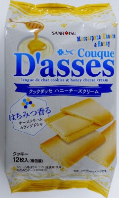 １２枚クックダッセ　ハニーチーズクリーム