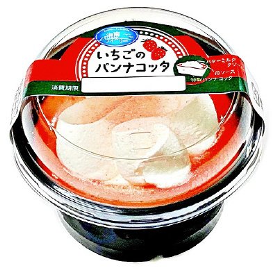いちごのパンナコッタ