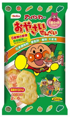 アンパンマンのおやさいせんべい