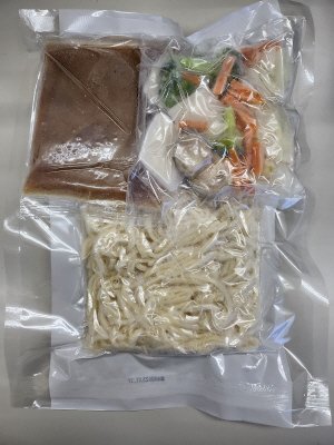 おうちでかんたんソフト麺♪シーフードカレースープ