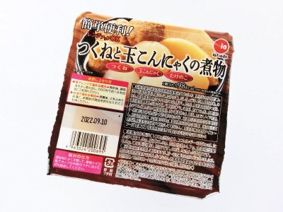 簡単便利！　つくねと玉こんにゃくの煮物