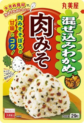 混ぜ込みわかめ　肉みそ