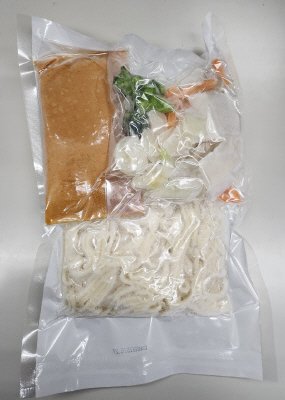 おうちでかんたんソフト麺♪プーパッポンカリー