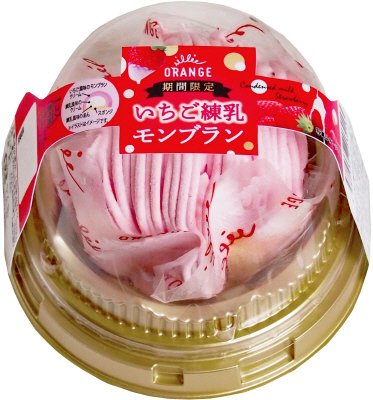 いちご練乳モンブラン