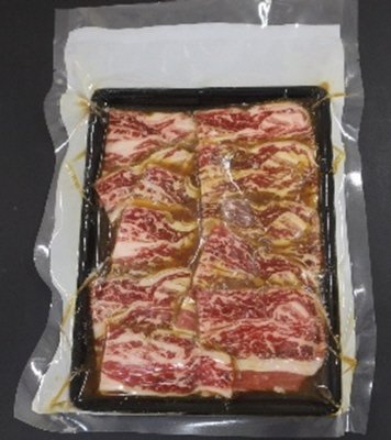 国産牛カルビ焼肉(にんにく旨だれ）