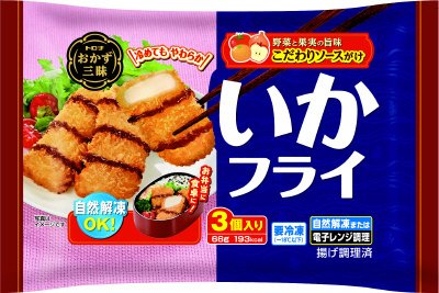 おかず三昧　こだわりソース　いかフライＲ２３