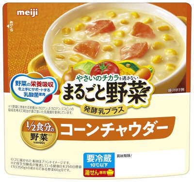 まるごと野菜発酵乳プラス　コーンチャウダー