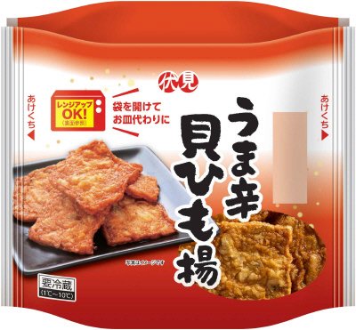 うま辛貝ひも揚