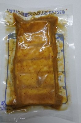切れてる栃尾油揚げのみそ漬