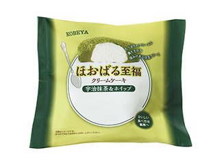 ほおばる至福クリームケーキ宇治抹茶＆ホイップ