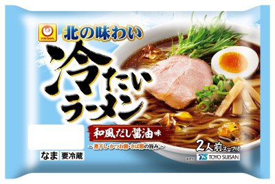 北の味わい　冷たいラーメン　和風だし醤油味　２人前