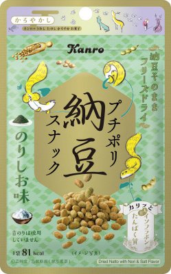 プチポリ納豆スナックのりしお味