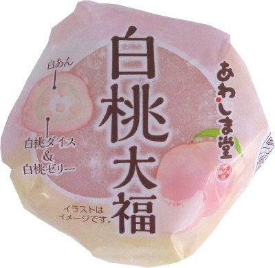 白桃大福