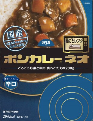 ボンカレーネオ　濃厚スパイシー　辛口