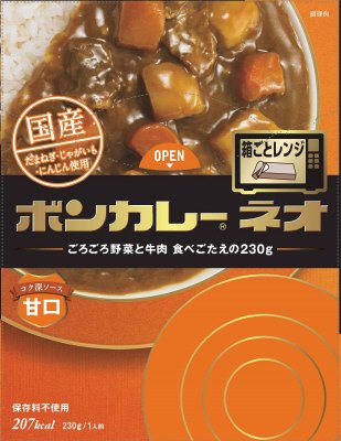 ボンカレーネオ　コク深ソース　甘口