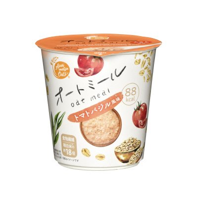 オートミールトマトバジル風味