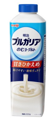 明治ブルガリアのむヨーグルト　甘さひかえめ