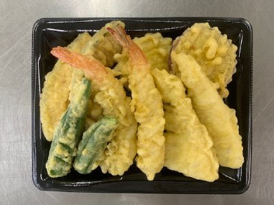 春の天ぷら盛り合せ
