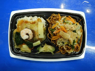 (CD）彩り中華丼と上海風焼きそば