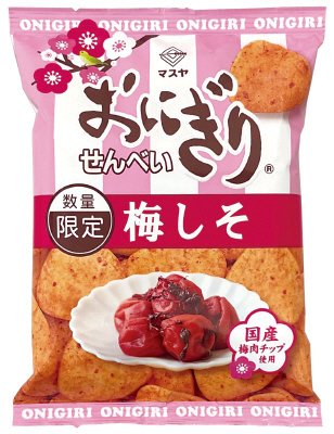 ４８ｇおにぎりせんべい梅しそ