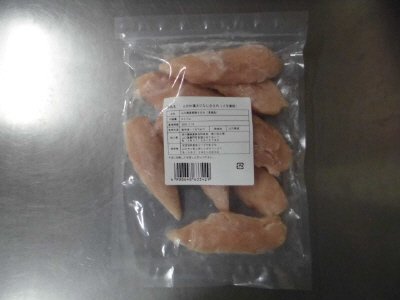 ふかわ鶏スジなしささみ（バラ凍結）