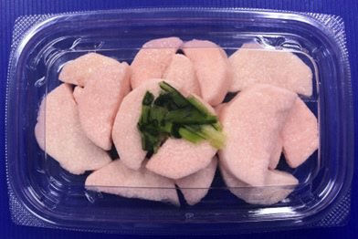 国産長芋梅酢漬(みぶ菜添え)
