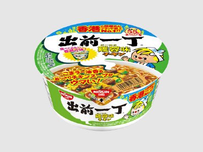 出前一丁どんぶり　鶏蓉味